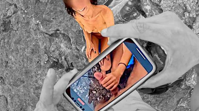 GentlyPerv 海滩艳遇！极品意大利骚货主动勾引 狂干内射颜射三连发